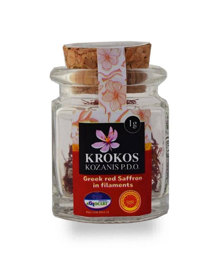 ΚΡΟΚΟΣ ΚΟΖΑΝΗΣ ποπ νηματίδια βαζάκι 1gr