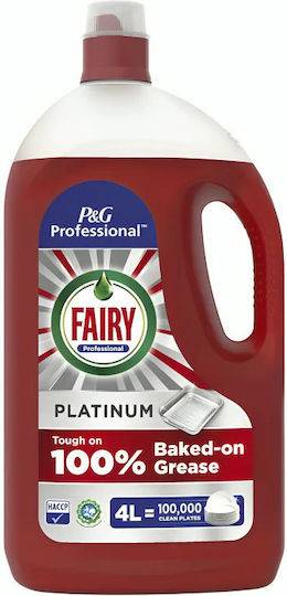 FAIRY υγρό πιάτων platinum 4lt
