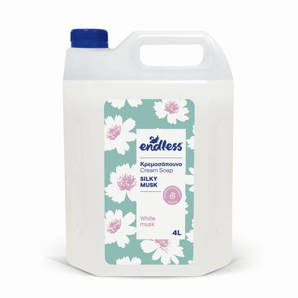 ENDLESS κρεμοσάπουνο silky musk 4lt