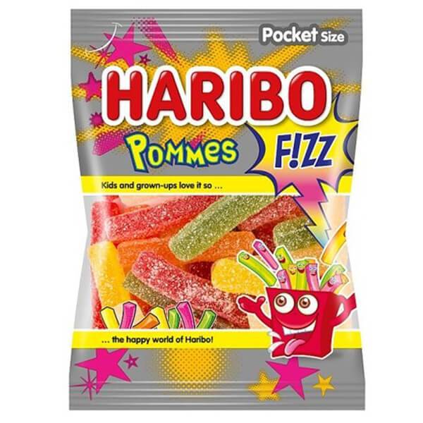 HARIBO ζελεδάκια pommes fizz 80gr