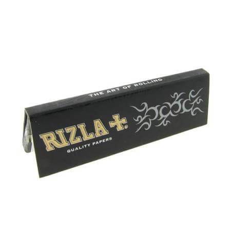 RIZLA τσιγαρόχαρτο μαύρο 50x50τεμ