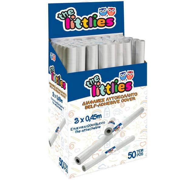 THE LITTLIES ρολό αυτοκόλλητο διαφανές 2x0,45m