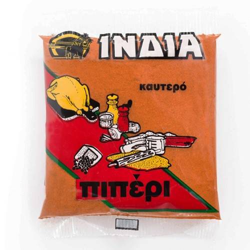 ΙΝΔΙΑ πιπέρι κόκκινο καυτερό 100gr