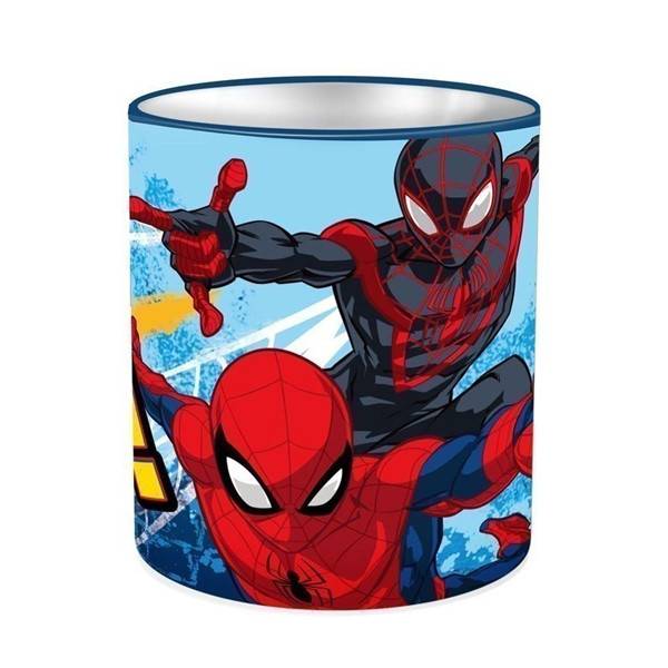 THE LITTLIES μολυβοθήκη μεταλλική spiderman 10x11cm