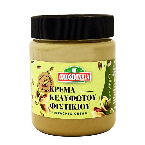 ΟΜΟΣΠΟΝΔΙΑ άλειμμα κελυφωτού φυστικιού 400gr