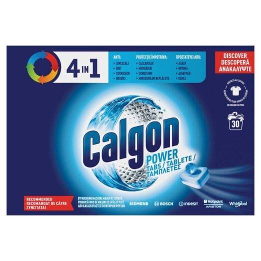CALGON αποσκληρυντικό πλυντηρίου ρούχων σε ταμπλέτες 6τεμ