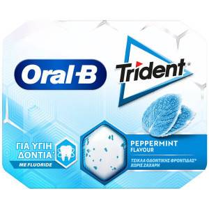 TRIDENT τσίχλες dental care με μέντα 17gr