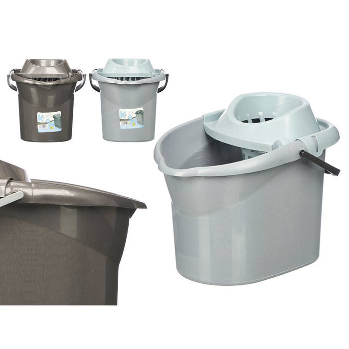 BETTER CLEAN κουβάς σφουγγαρίσματος γκρι 13lt
