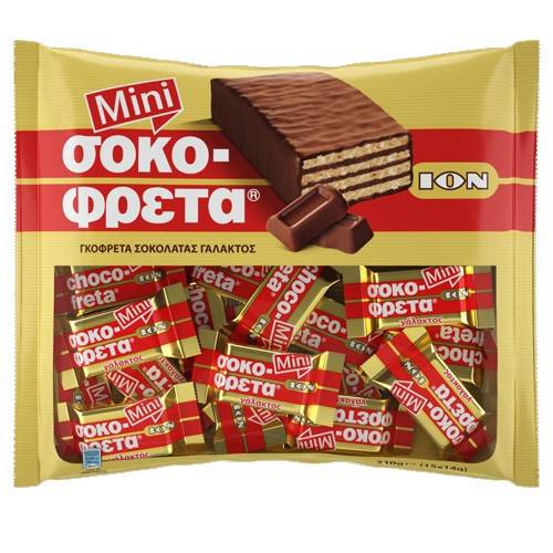 ΙΟΝ σοκοφρετάκια γάλακτος mini 210gr
