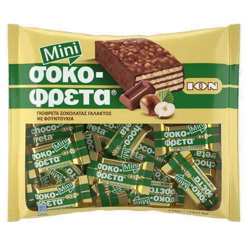 ΙΟΝ σοκοφρετάκια φουντουκιού mini 210gr