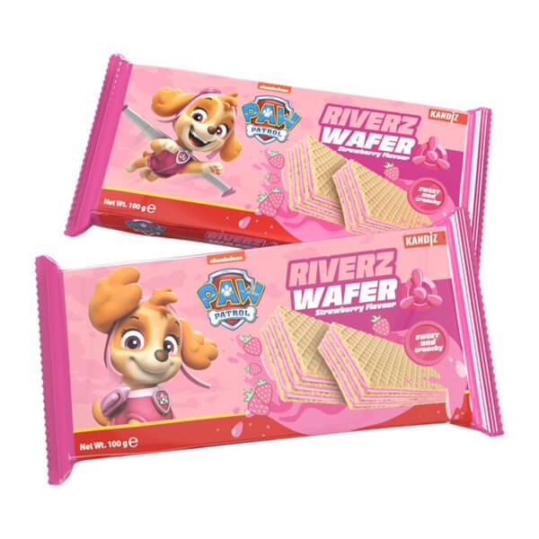 PAW PATROL γκοφρέτα με φράουλα 100gr