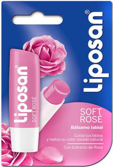 LIPOSAN blister ενυδατικό χειλιών soft rose 4,8gr