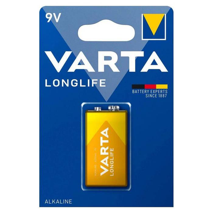 VARTA μπαταρία αλκαλική 9V πλακέ 1τεμ