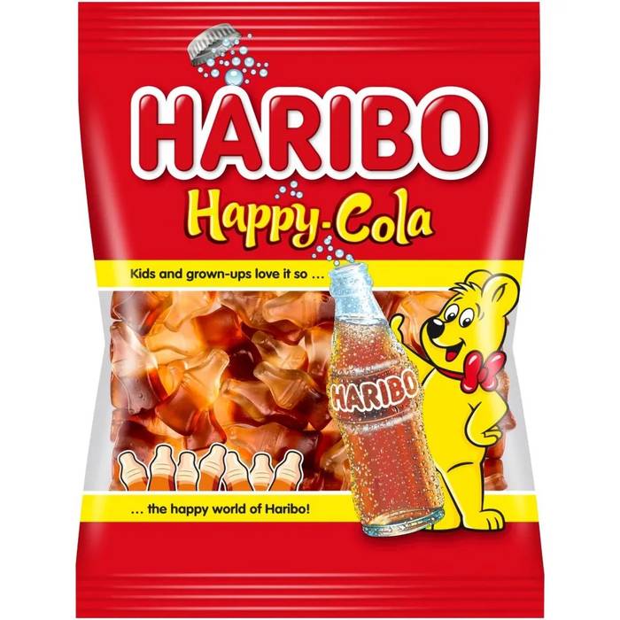 HARIBO ζελεδάκια happy cola 100gr