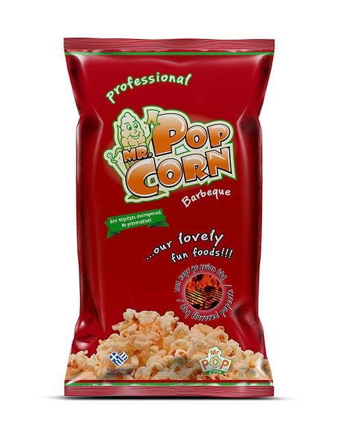 MR POP CORN ποπ κορν με γεύση barbecue 250gr