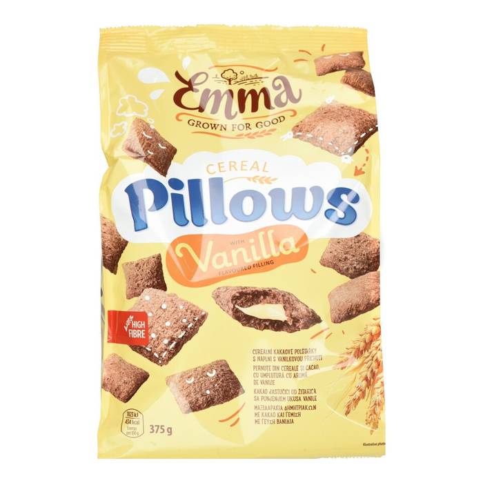 ΕΜΜΑ δημητριακά pillows με γέμιση βανίλια 375gr