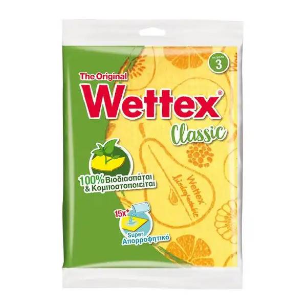 WETTEX σπογγοπετσέτα υγρή Νο1 3τεμ
