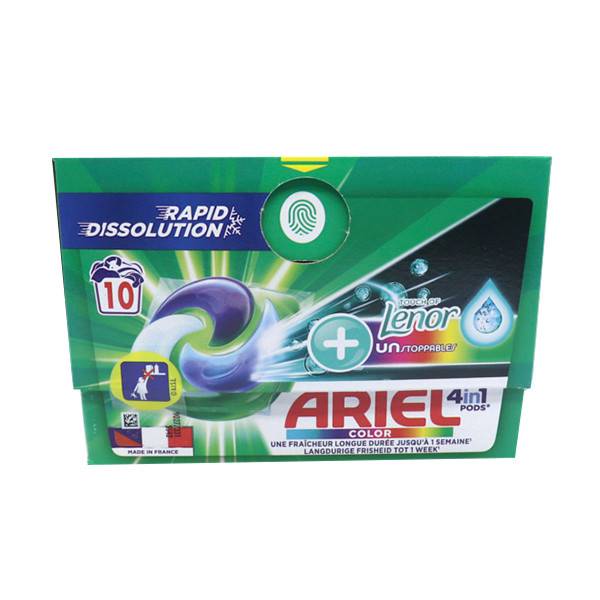 ARIEL κάψουλες πλυντηρίου ρούχων All in 1 Touch of Lenor 10τεμ