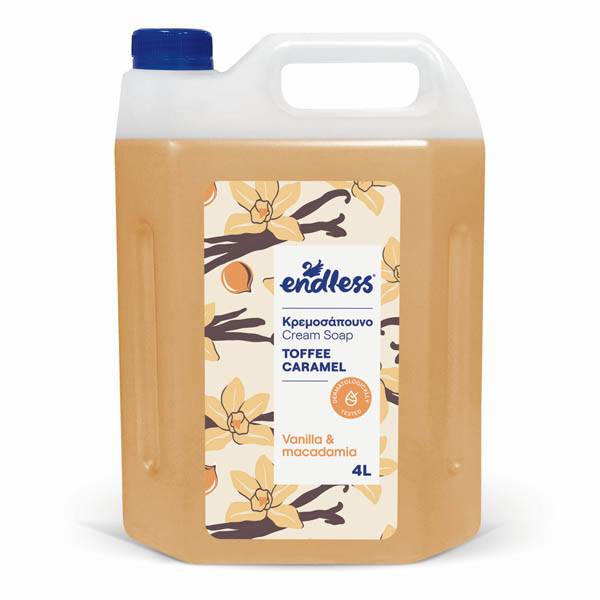 ENDLESS κρεμοσάπουνο toffee caramel 4lt