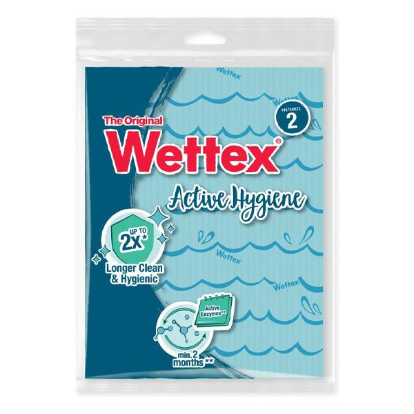 WETTEX σπογγοπετσέτα active hygiene No2 1τεμ