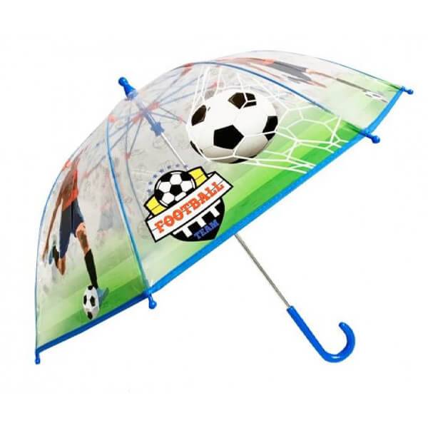 ΔΙΑΚΑΚΗΣ ομπρέλα παιδική μπαστούνι football 45cm