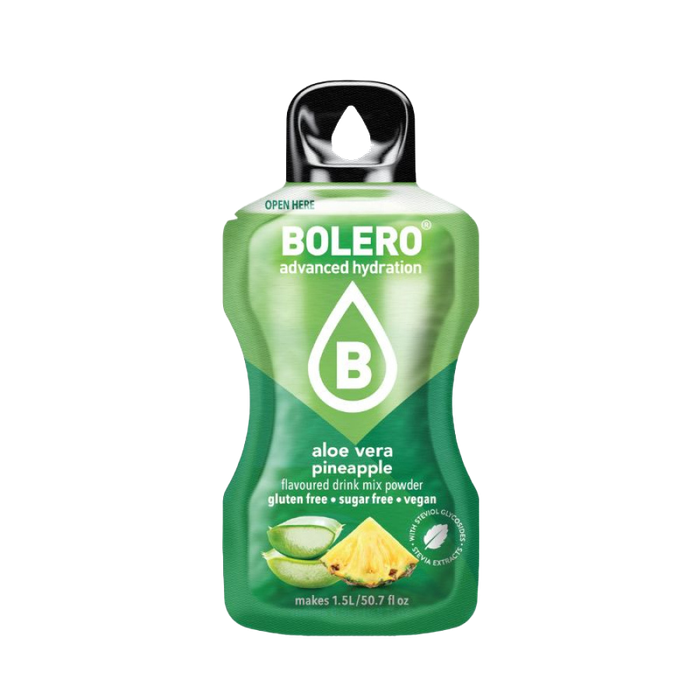 BOLERO τσάι στιγμιαίο αλόη και ανανά χωρίς ζάχαρη 9gr