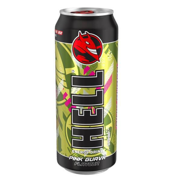 HELL ενεργειακό ποτό Pink Guava 500ml