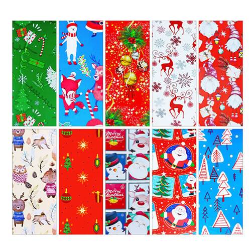 Χαρτί περιτυλίγματος xmas happy 70x200cm