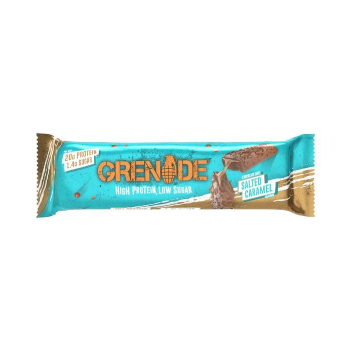 GRENADE μπάρα πρωτεϊνης με αλατισμένη καραμέλα 65gr