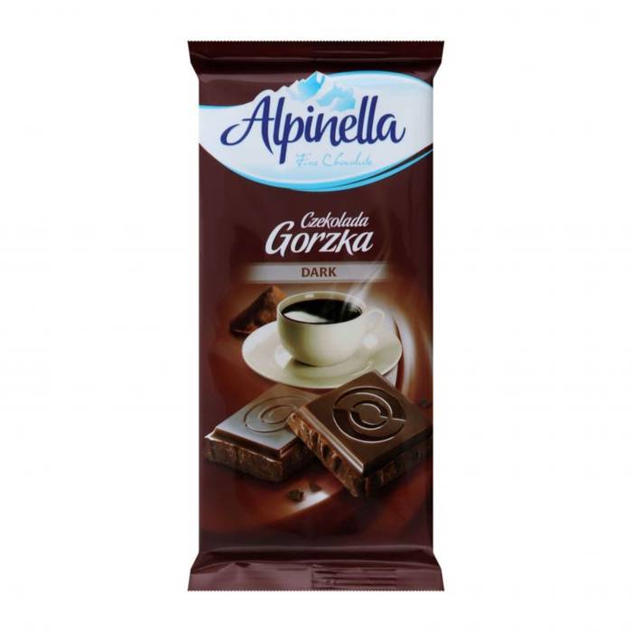 ALPINELLA σοκολάτα υγείας με γέμιση κακάο 100gr