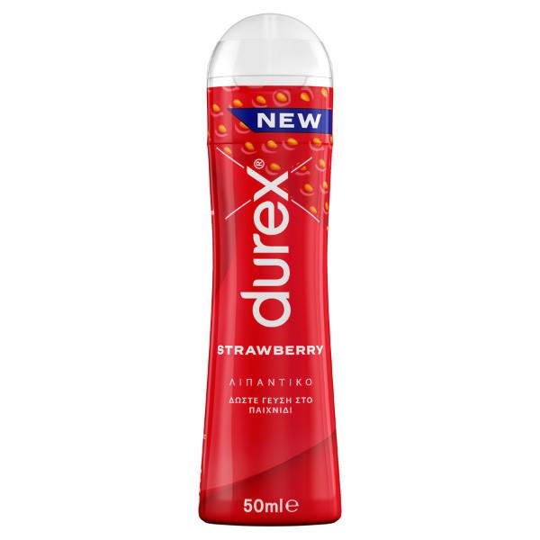 DUREX λιπαντικό με άρωμα φράουλας 50ml