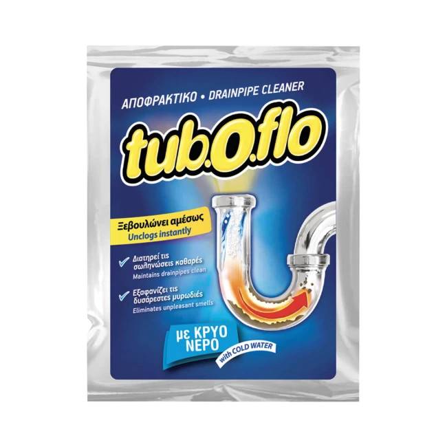 TUBOFLO αποφρακτικό για κρύο νερό 55gr