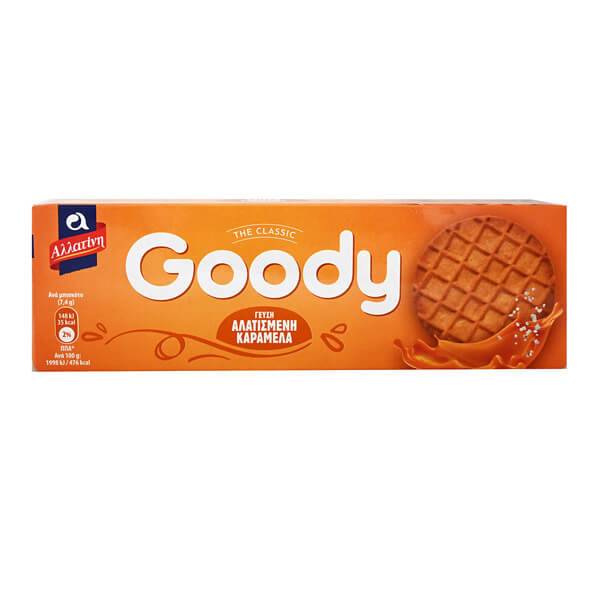 ΑΛΛΑΤΙΝΗ μπισκότα goody με αλατισμένη καραμέλα 185gr