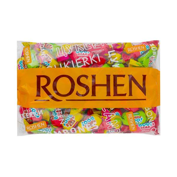 ROSHEN ζελεδάκια boo! bear με επικάλυψη σοκολάτας σε 3 γεύσεις 1kg