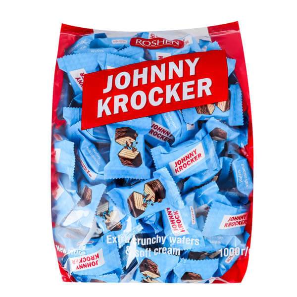 ROSHEN γκοφρετάκια johny krocker με καρύδα 1kg