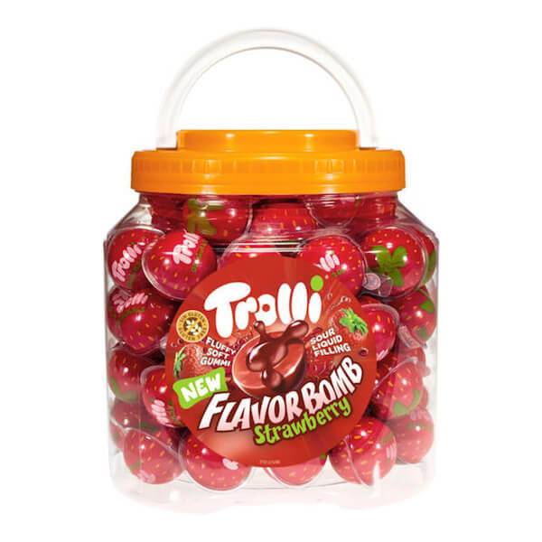 TROLLI ζαχαρωτά με γεύση φράουλα 80x18,8gr