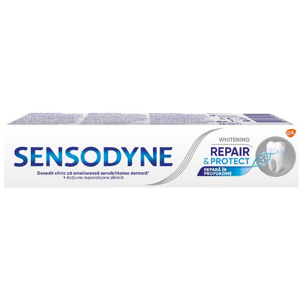 SENSODYNE οδοντόκρεμα repair και protect whitening 75ml
