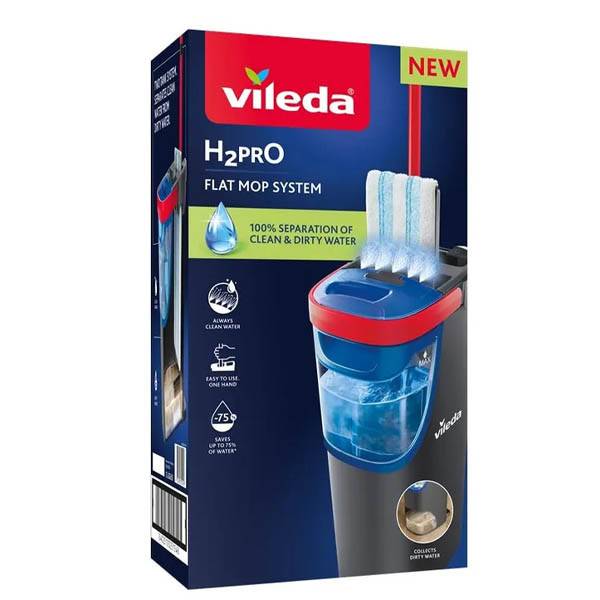 VILEDA σετ σφουγγαρίσματος h2pro flat