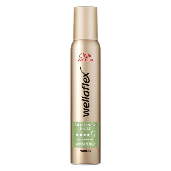 WELLAFLEX αφρός μαλλιών silk finish No5 200ml