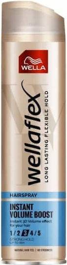 WELLAFLEX λακ μαλλιών instant volume boost No3 250ml