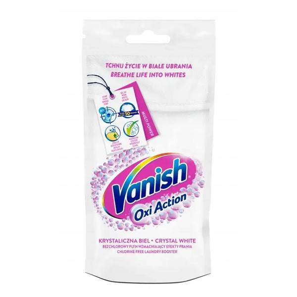 VANISH ενισχυτικό πλύσης oxi action υγρό λευκό 100ml