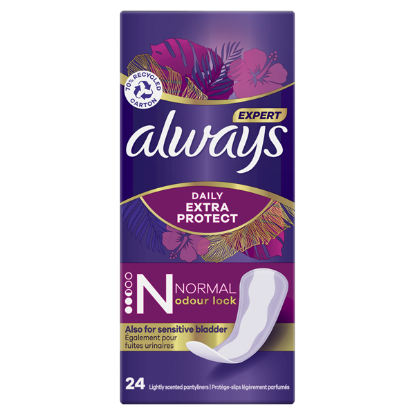ALWAYS σερβιετάκια Extra Protect Normal 24τεμ