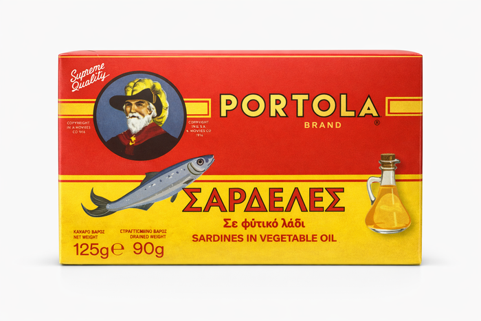 PORTOLA σαρδέλες σε σογιέλαιο 125gr