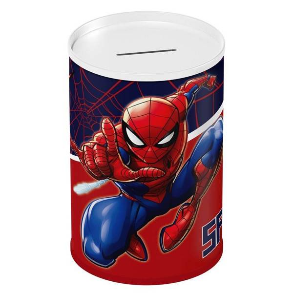 ΔΙΑΚΑΚΗΣ κουμπαράς μεταλλικός spider-man 10x15cm