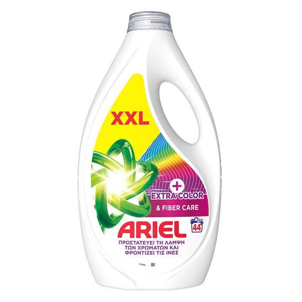 ARIEL υγρό πλυντηρίου ρούχων Fiber Care 44μεζ 1,98lt