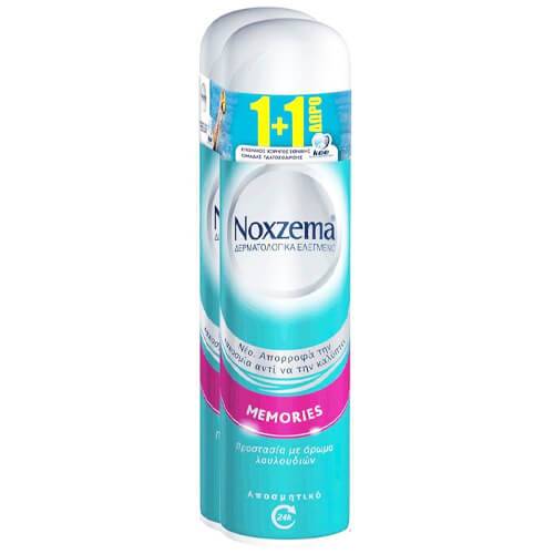 NOXZEMA αποσμητικό σώματος spray memories 2x150ml