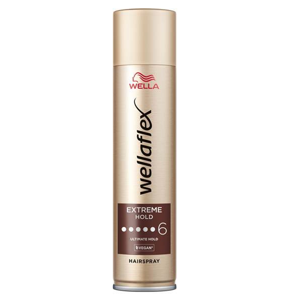 WELLAFLEX λακ μαλλιών extreme hold No6 250ml