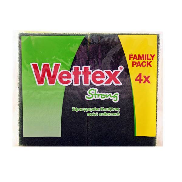 WETTEX σφουγγαράκι κουζίνας 4τεμ