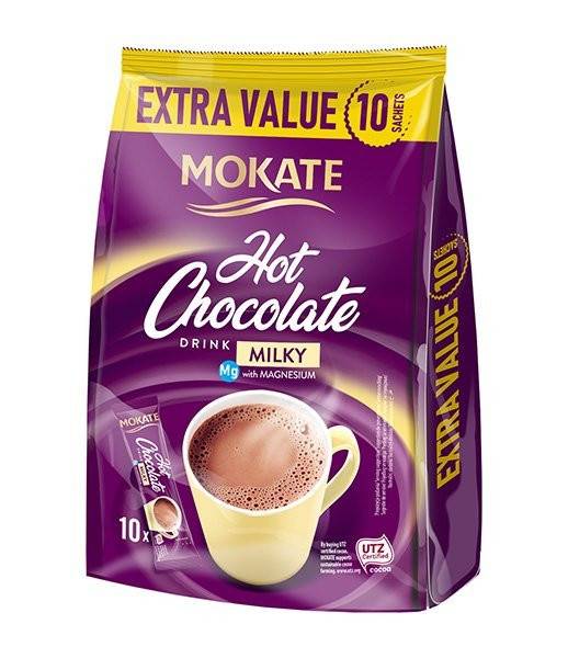 MOKATE ρόφημα σοκολάτας 10x18gr