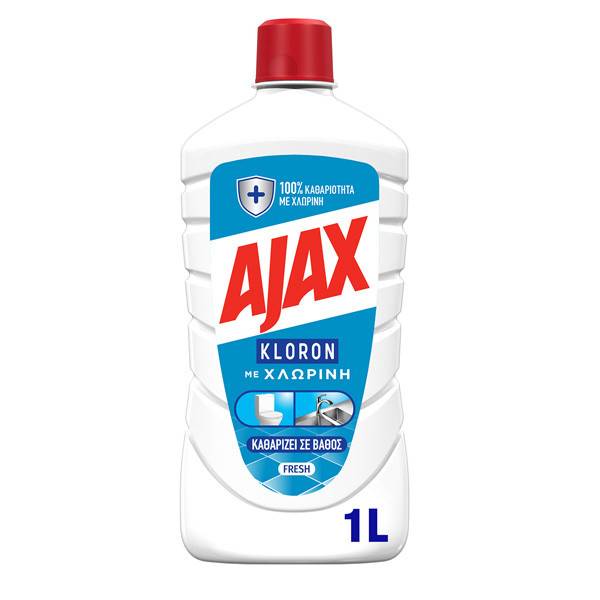 AJAX Kloron υγρό καθαριστικό γενικής χρήσης fresh 1lt